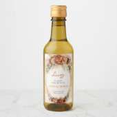 ボホテラコッタとブルゴーニュの花のススキ ワインラベル (正面)