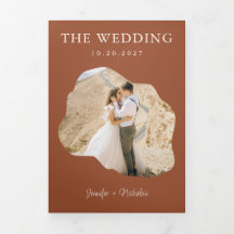 ボホテラコッタウェディングRSVP詳細QRコード写真