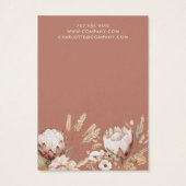 ボホテラコッタクリームワイルドフラワー (裏面)