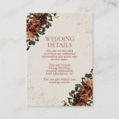 ボホテラコッタグリーンリー詳細エンクロージャカード エンクロージャーカード (正面)