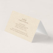 ボホテラコッタサンドハンドメイドジュエリーありがとう (裏面)