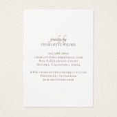 ボホテラコッタサンド抽象芸術ネックレスディスプレイ (裏面)