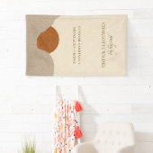 ボホテラコッタサンド抽象芸術手作りジュエリー 横断幕 (インサイチュ)