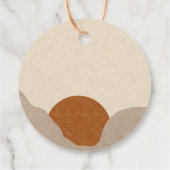 ボホテラコッタサンド抽象芸術製品価格 フェイバータグ (裏面)