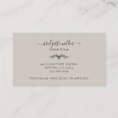 ボホテラコッタサンマウンテンズ 名刺 (裏面)