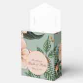 ボホテラコッタセージ秋フローラ結婚ズ フェイバーボックス (オープン)