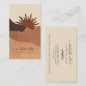 ボホテラコッタハンドメイドジュエリー 名刺 (正面/裏面)