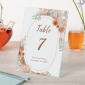 ボホテラコッタパンパスグラス 台座サイン (インサイチュ)