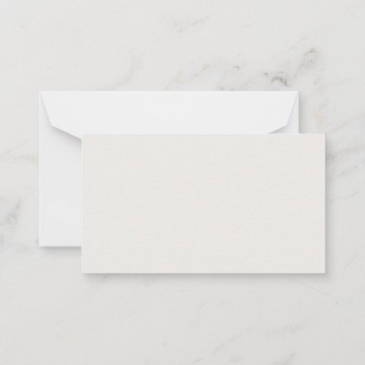 ボホテラコッタフローラエンクロージャカード ノートカード (裏面)