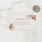 ボホテラコッタフローラエンクロージャカード ノートカード (正面/裏面インサイチュ)