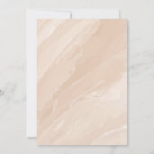 ボホテラコッタフローラパンパスグラス結婚ズ 招待状 (裏面)