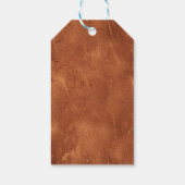 ボホテラコッタフローラブライダルシャワーサンキュー ギフトタグ (裏面)