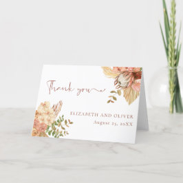 ボホテラコッタフローラ サンキューカード