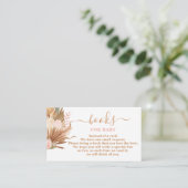 ボホテラコッタブックスベビーカード エンクロージャーカード (スタンド正面)