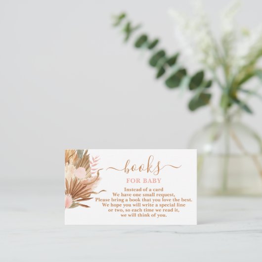 ボホテラコッタブックスベビーカード エンクロージャーカード (スタンド正面)