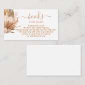 ボホテラコッタブックスベビーカード エンクロージャーカード (正面/裏面)