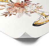 ボホテラコッタブライダルシャワーウェルカム ポスター (角)