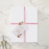 ボホテラコッタブライダルシャワーギフトラベル ギフトタグ (より糸付き)