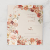 ボホテラコッタブルゴーニュフローラユーカリ プレイスカード (外部開封)