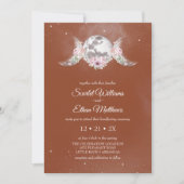 ボホテラコッタミスティックムーンフェイズハンドスティング 招待状 (正面)