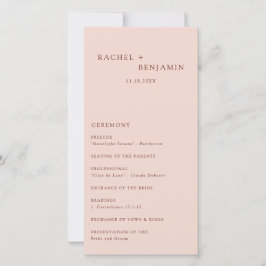 ボホテラコッタミニマル結婚の儀式モダン