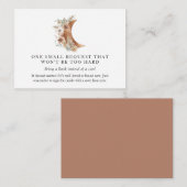 ボホテラコッタムーンブックリクエストカード エンクロージャーカード (正面/裏面)