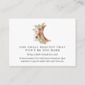 ボホテラコッタムーンブックリクエストカード エンクロージャーカード (正面)