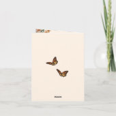 ボホテラコッタラッシュ秋フローラ結婚式 プログラム (裏面)