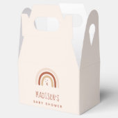 ボホテラコッタレインボースターズ&ムーンベビーシャワー フェイバーボックス (オープン)