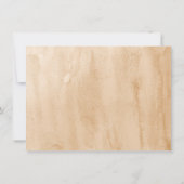 ボホテラコッタワイルドフラワーベビーシャワー サンキューカード (裏面)