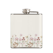 ボホテラコッタワイルドフラワーモノグラム名 フラスク (裏面)