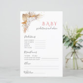 ボホテラコッタ予測とアドバイスベビーシャワー (スタンド正面)