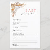 ボホテラコッタ予測とアドバイスベビーシャワー (正面)