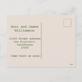 ボホテラコッタ引っ越しましたリニューアドレス シーズンポストカード (裏面)