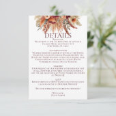 ボホテラコッタ秋花模様パンパスグラス詳細 エンクロージャーカード (スタンド正面)