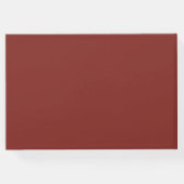 ボホテラコッタ結婚フローラ ゲストブック (裏面)