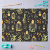 ボホテラリウムズウィズプラントデコページティッシュペーパー 薄葉紙 (クラフト)