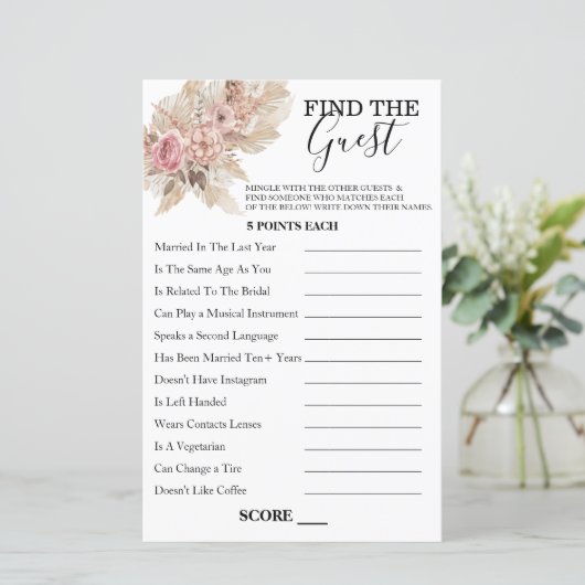 ボホテーマゲストゲームを見つける (スタンド正面)