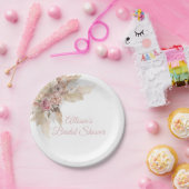 ボホテーマパーソナライズされた紙プレート ペーパープレート (パーティー)