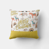 ボホテーマホリデーシーズン クッション (裏面)