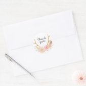 ボホディアアントラステッカー ラウンドシール (封筒)