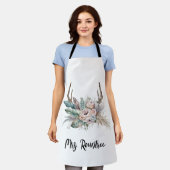 ボホディアアントラーフローラ結婚ズ エプロン (着用した状態)