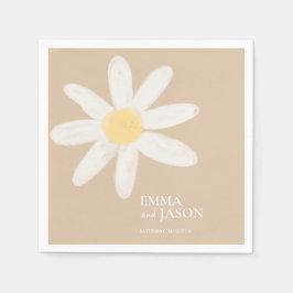 ボホデイジーフローラナプキンス スタンダードカクテルナプキン