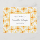 ボホデイジーレインベビーシャワーアドバイスカード アドバイスカード (正面)