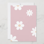 ボホデイジー第2誕生日招待状 招待状 (裏面)