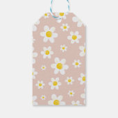 ボホデイジー開花誕生日会サンキュー ギフトタグ (裏面)