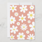 ボホデイジー2グルーヴィー2nd誕生日パーティー 招待状 (裏面)