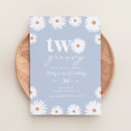 ボホデイジー2グルーヴィー2nd誕生日パーティー 招待状