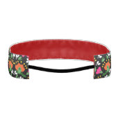 ボホデザインはっきりしたカラーフローラ アスレチックヘッドバンド (裏面)