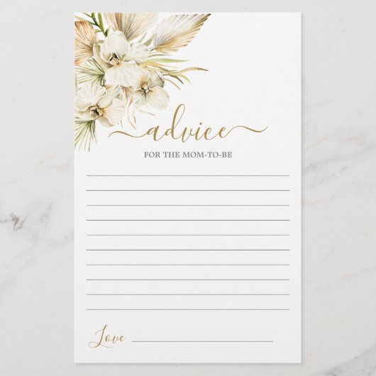 ボホデザートアドバイスのママがカードになる (正面)